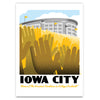Iowa City Wave Greeting Card - Bozz Prints