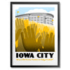 Iowa City Wave Print - Bozz Prints