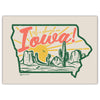 Iowa Desert Greeting Card - Bozz Prints