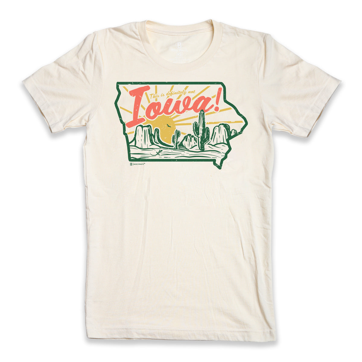 Iowa Desert T-Shirt - Bozz Prints