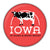 Iowa Does A Body Good Round Coaster - Bozz Prints