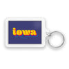 Iowa Retro Keychain - Bozz Prints