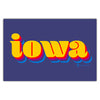 Iowa Retro Postcard - Bozz Prints
