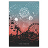Iowa State Fair Fireworks Postcard - Bozz Prints