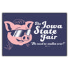 Iowa State Fair Mullet Postcard - Bozz Prints