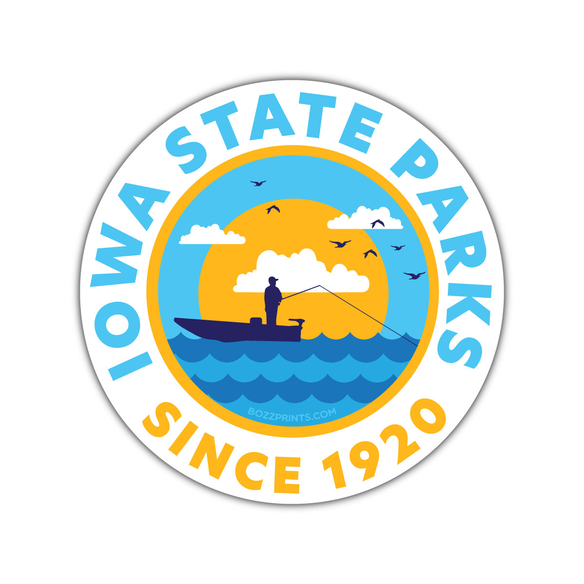 Iowa State Parks Fish - Bozz Prints