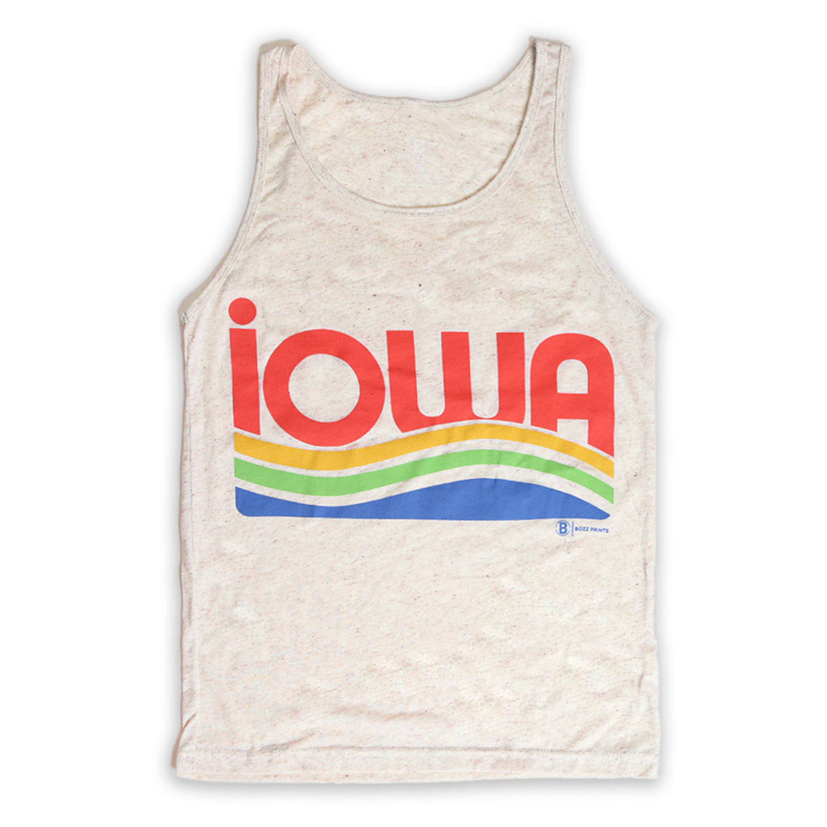 Iowa Waves Tank Top - Bozz Prints