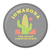 Iowazona Round Coaster - Bozz Prints