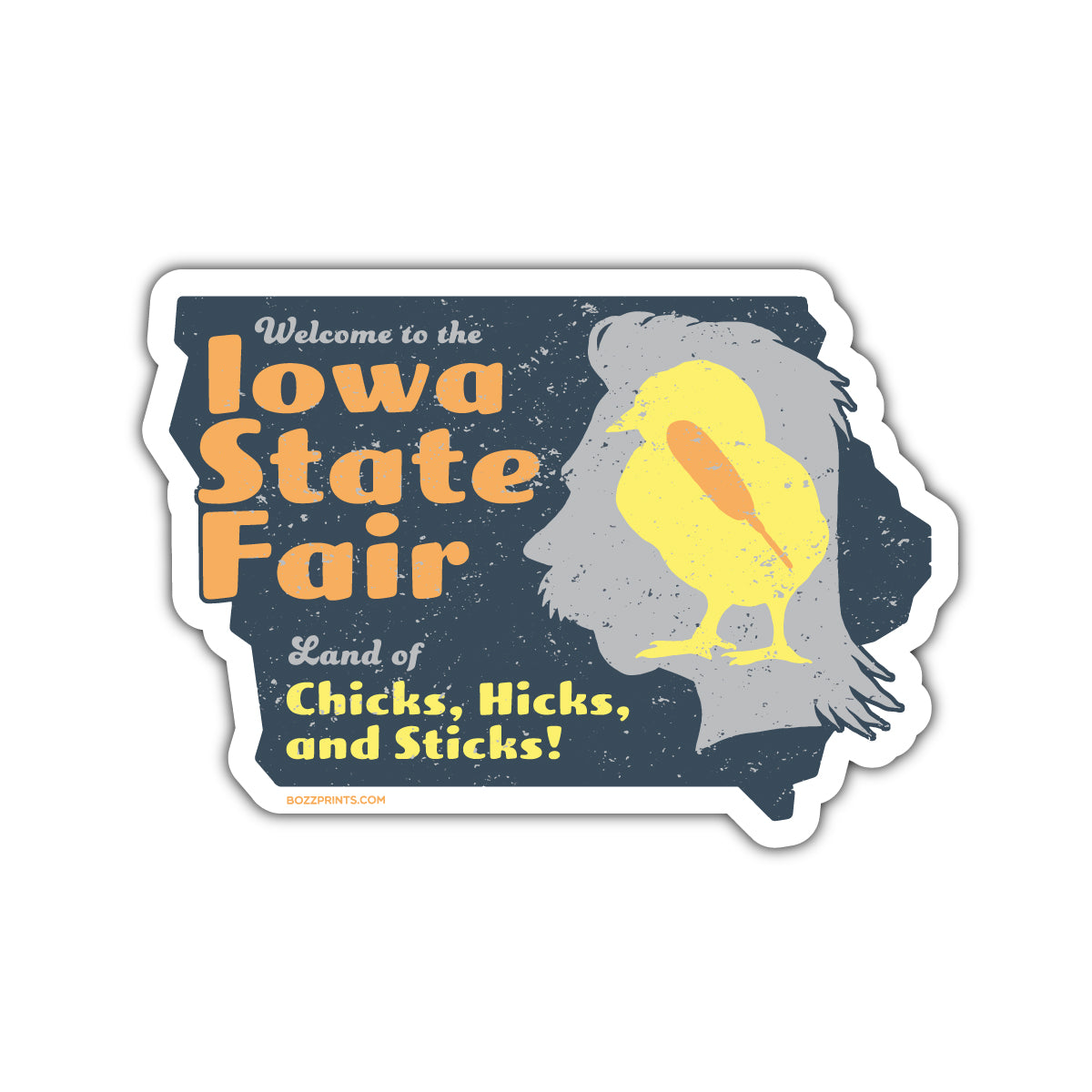 Iowa State Fair Chicks, Hicks, & Sticks - Bozz Prints