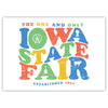 Iowa State Fair One and Only Greeting Card - Bozz Prints