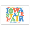 Iowa State Fair One and Only Postcard - Bozz Prints