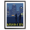 Kansas City Night Sky Print