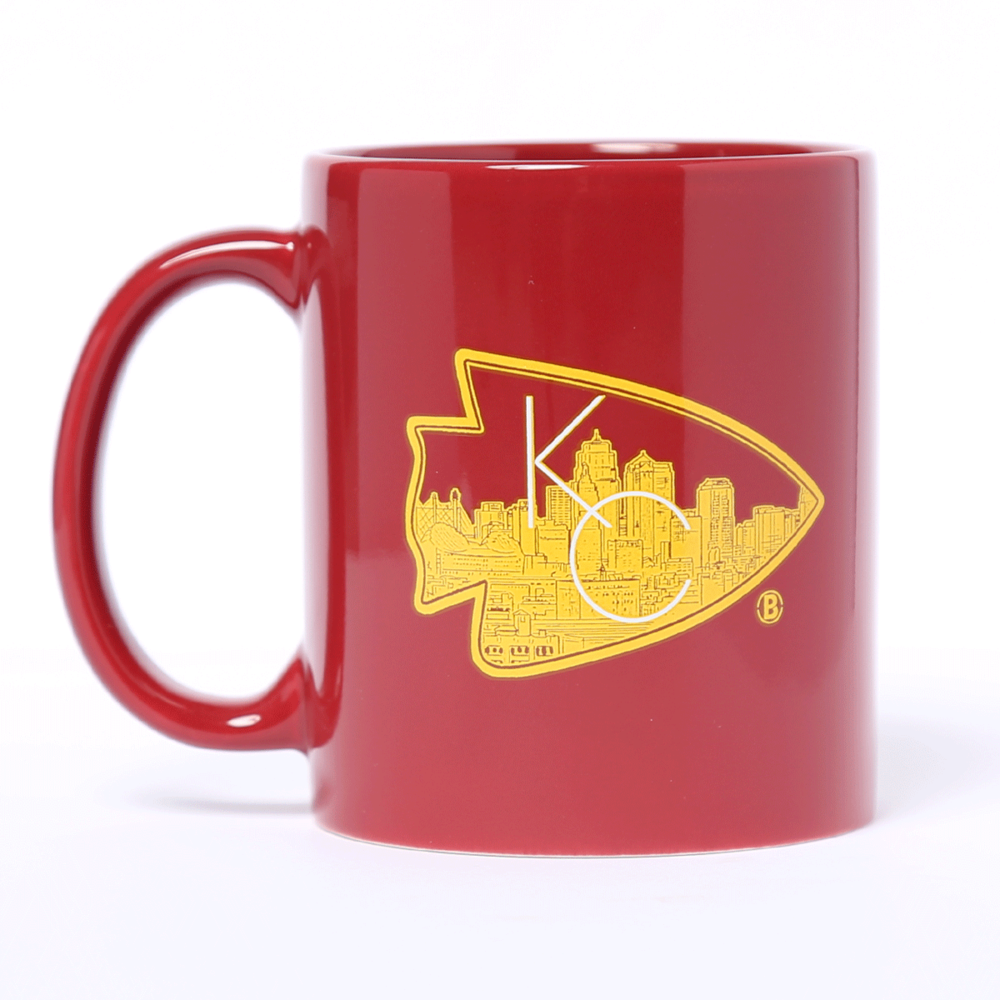 Kansas City Arrowhead Mug - Bozz Prints