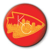 Kansas City Arrowhead Round Coaster - Bozz Prints
