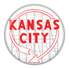 Kansas City Auto Sign Coaster - Bozz Prints