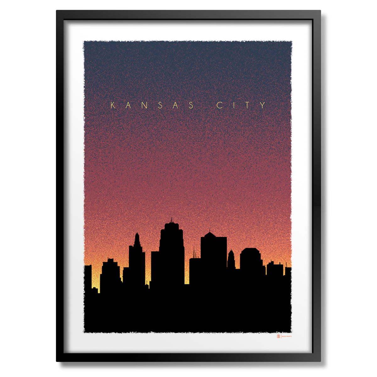 Kansas City Dusk Print - Bozz Prints