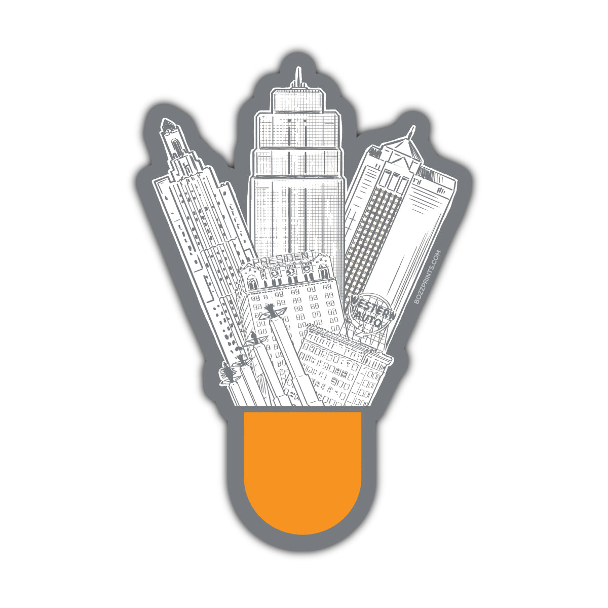 Kansas City Icons - Bozz Prints