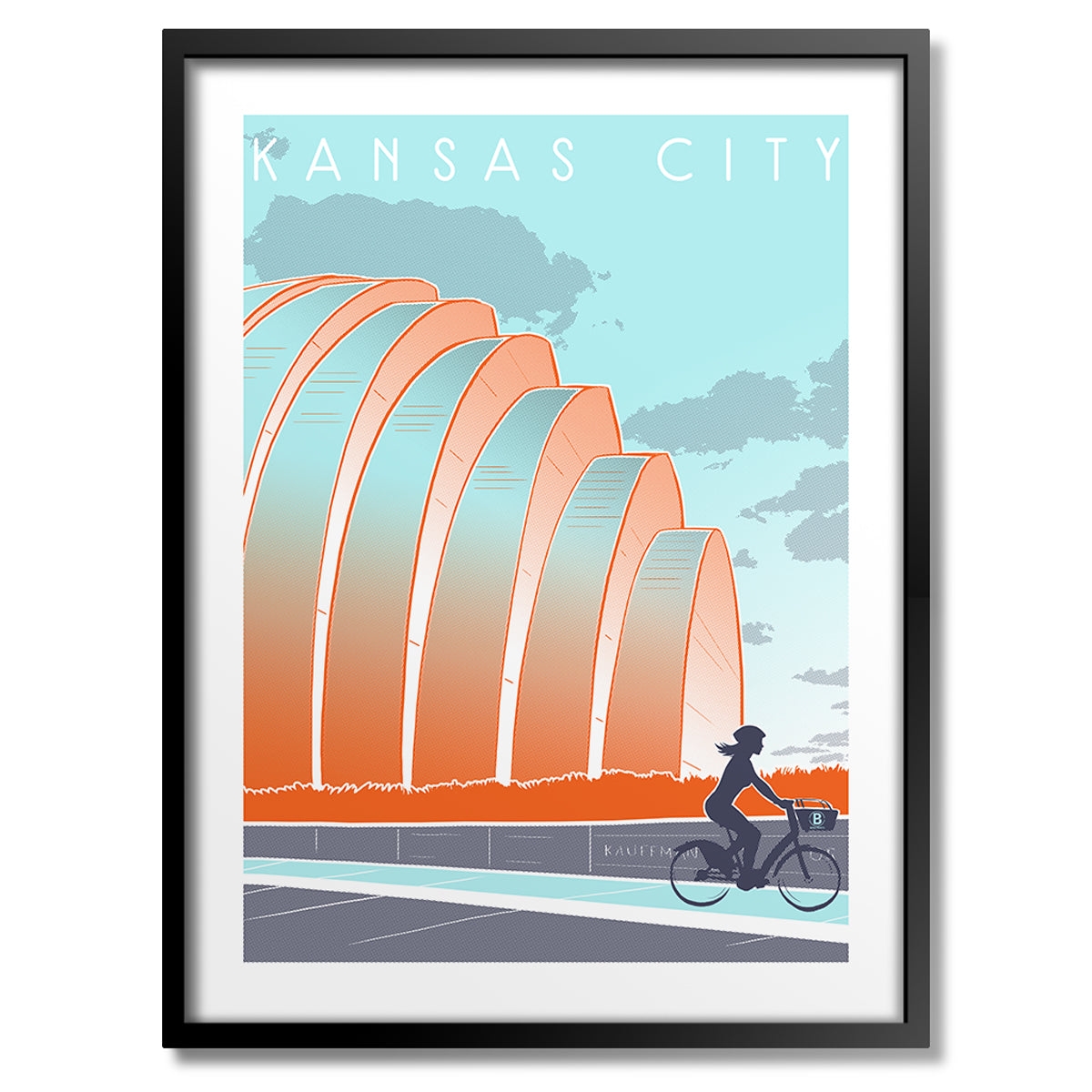 Kansas City Kauffman Center Print - Bozz Prints