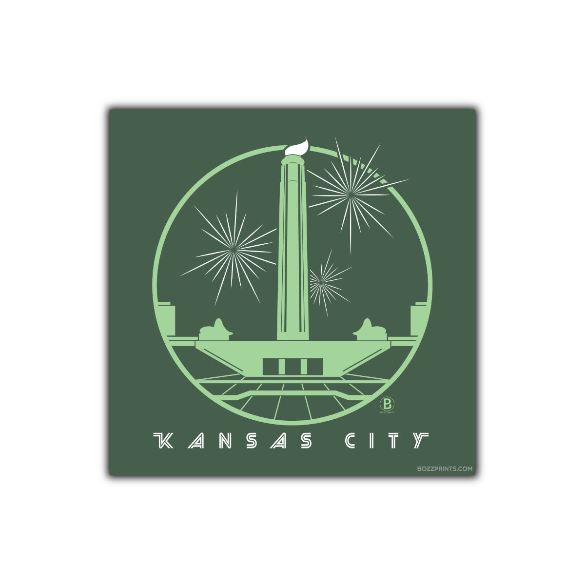 Kansas City Liberty Icon - Bozz Prints