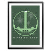 Kansas City Liberty Icon Print - Bozz Prints