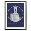 Kansas City Power &amp; Light Icon Print - Bozz Prints