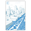 Kansas City World Champions Postcard - Bozz Prints