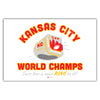 Kansas City World Champions Ring Postcard - Bozz Prints