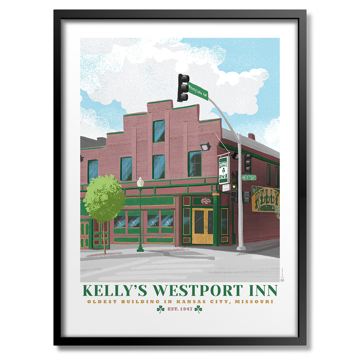 Kelly's Westport Inn Print - Bozz Prints