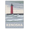 Kenosha Lighthouse Postcard - Bozz Prints