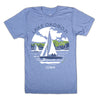 Lake Okoboji Sailing T-Shirt - Bozz Prints