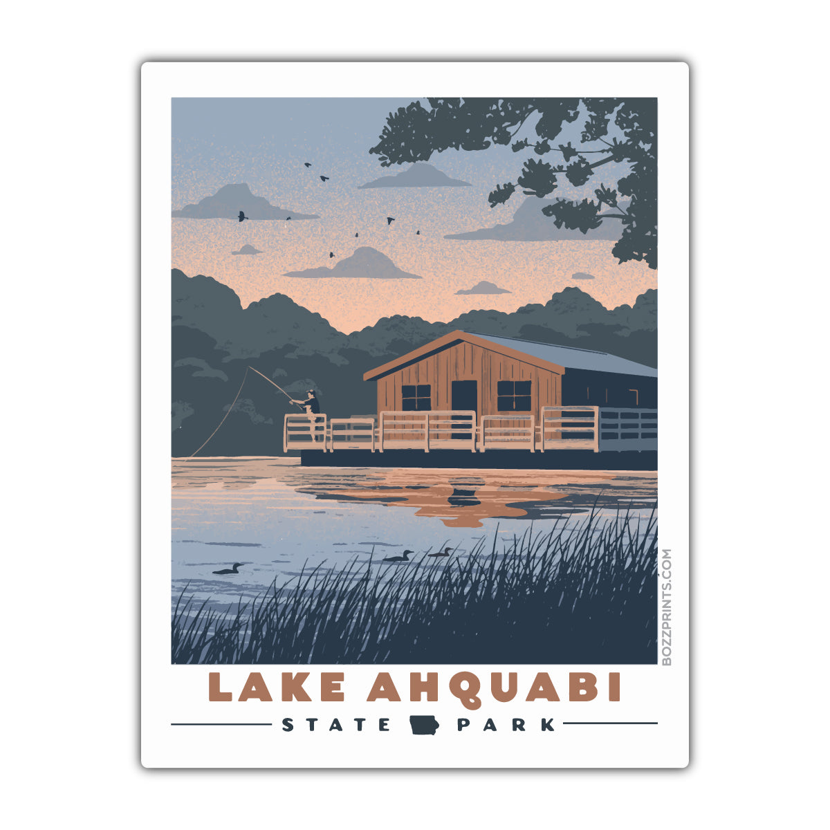 Lake Ahquabi State Park - Bozz Prints