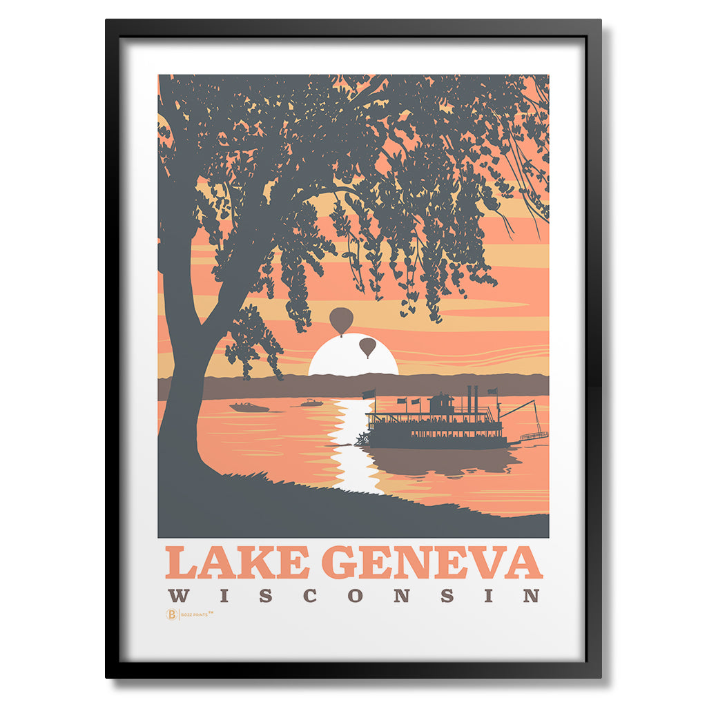 Lake Geneva Print - Bozz Prints