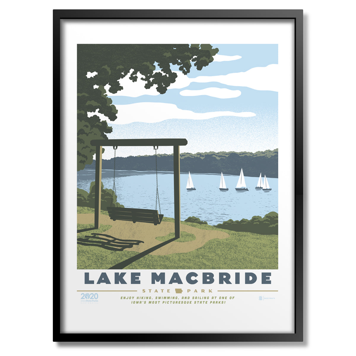 Lake MacBride State Park Print - Bozz Prints