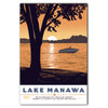 Lake Manawa State Park Postcard - Bozz Prints