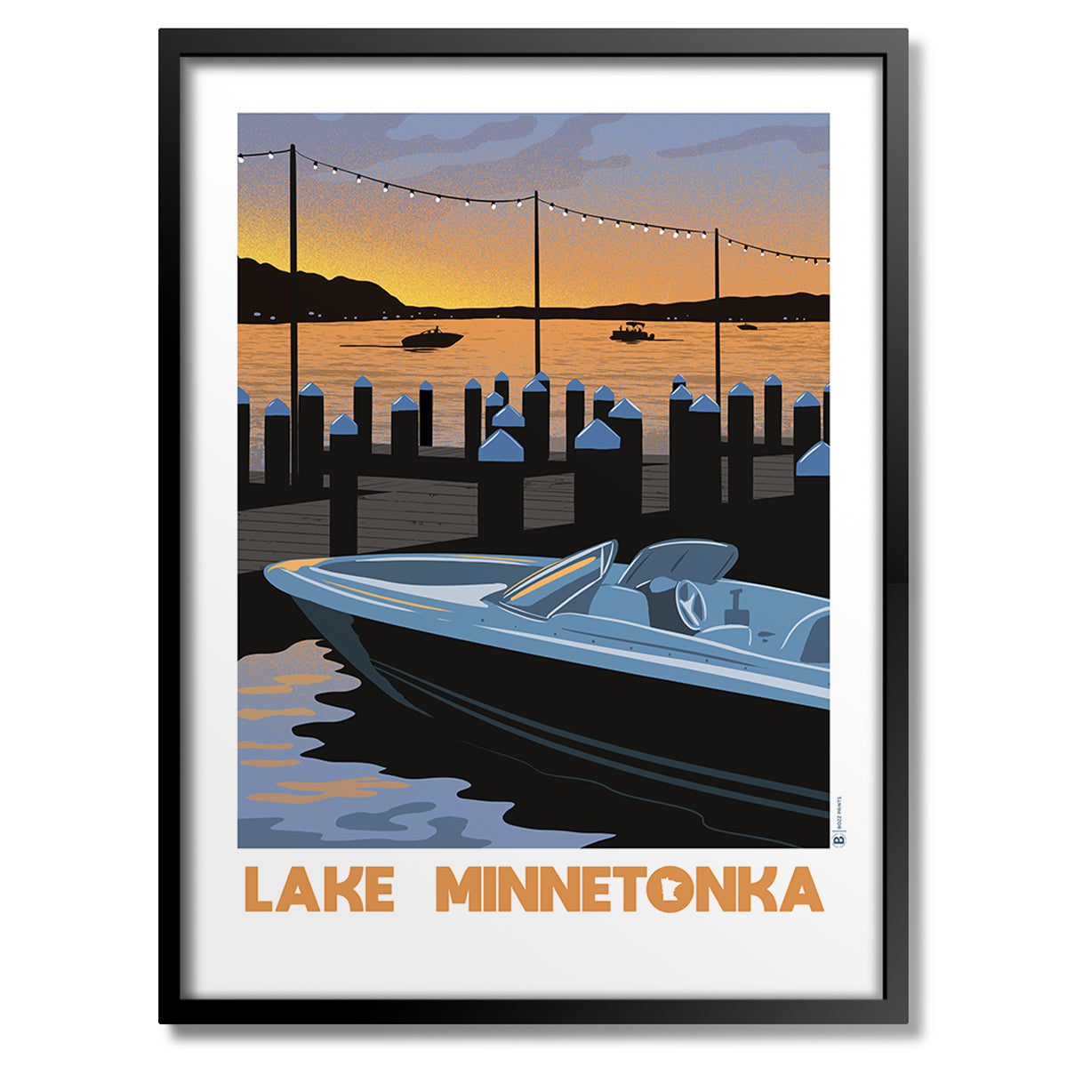 Lake Minnetonka Sunset Print - Bozz Prints