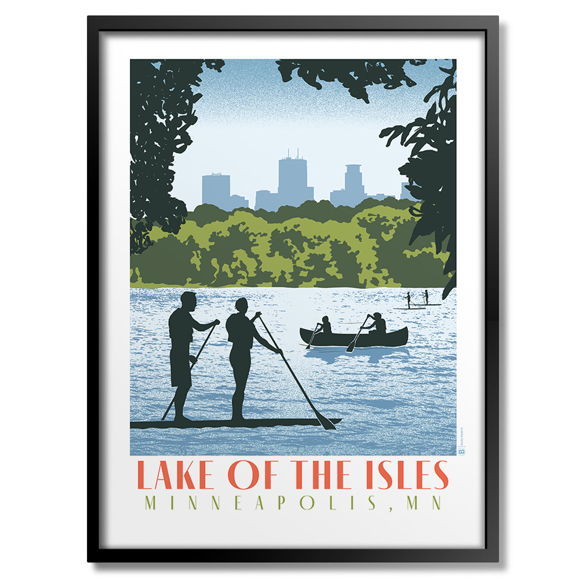 Lake of the Isles Print - Bozz Prints