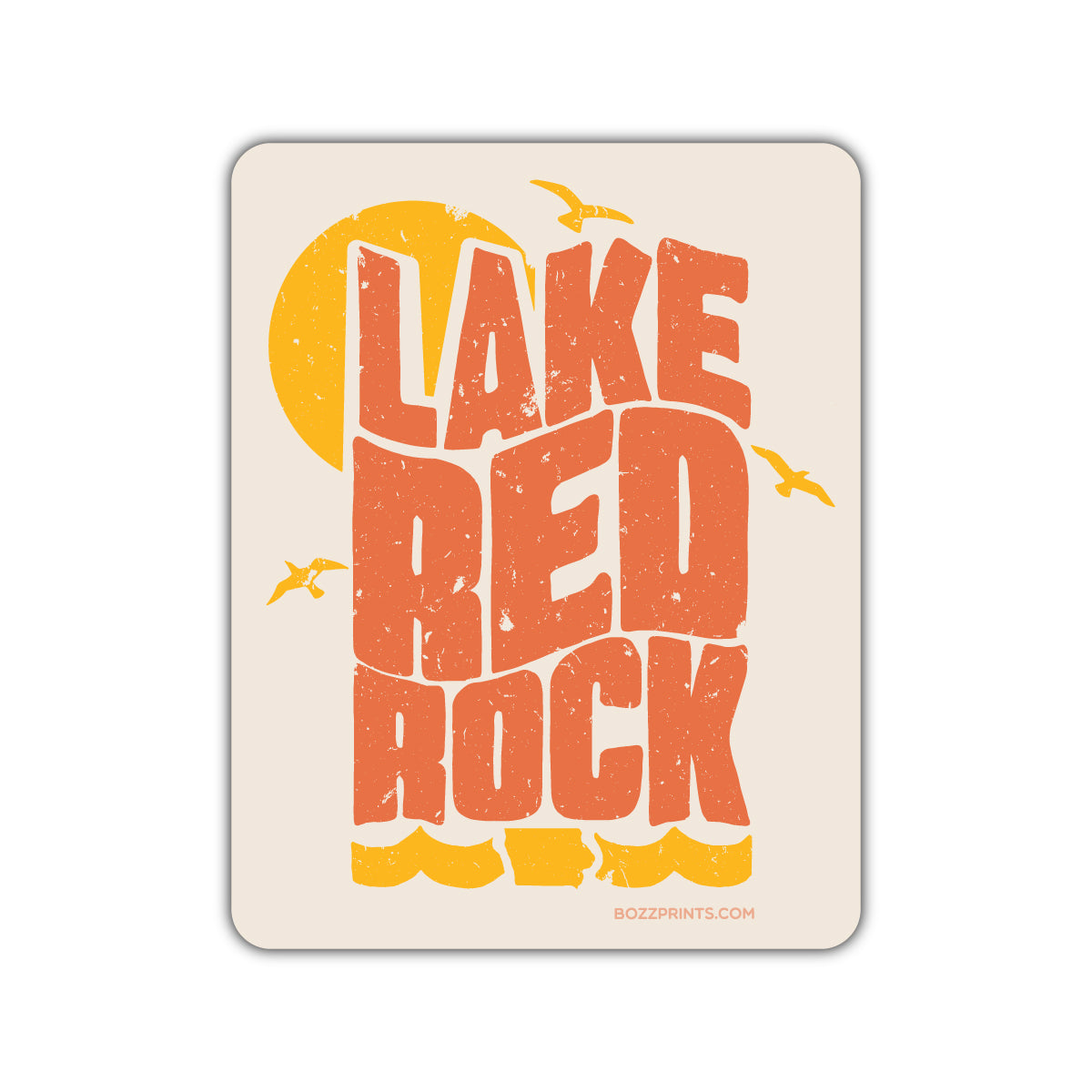 Lake Red Rock Sunset