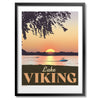Lake Viking Print - Bozz Prints