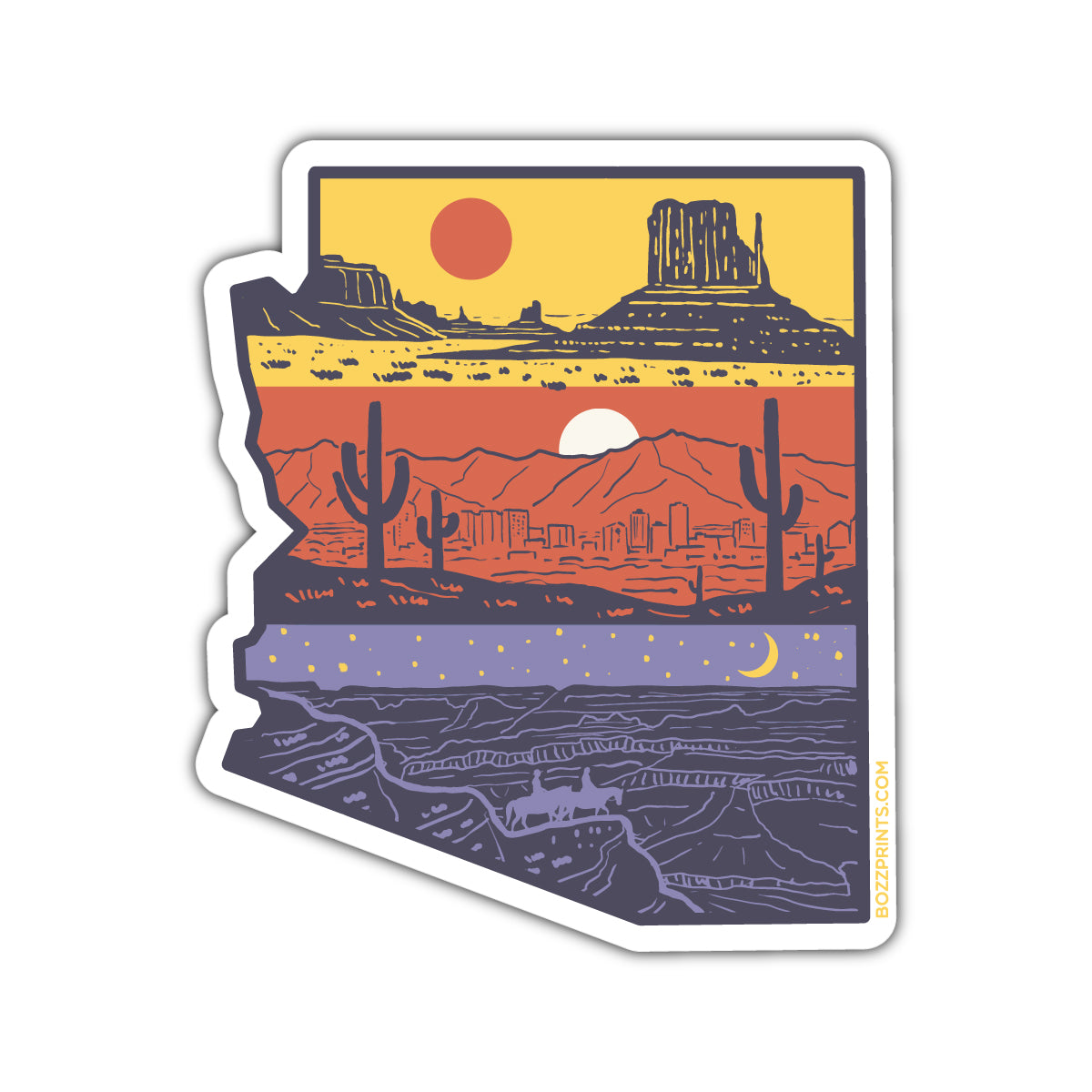 Layers of Arizona - Bozz Prints