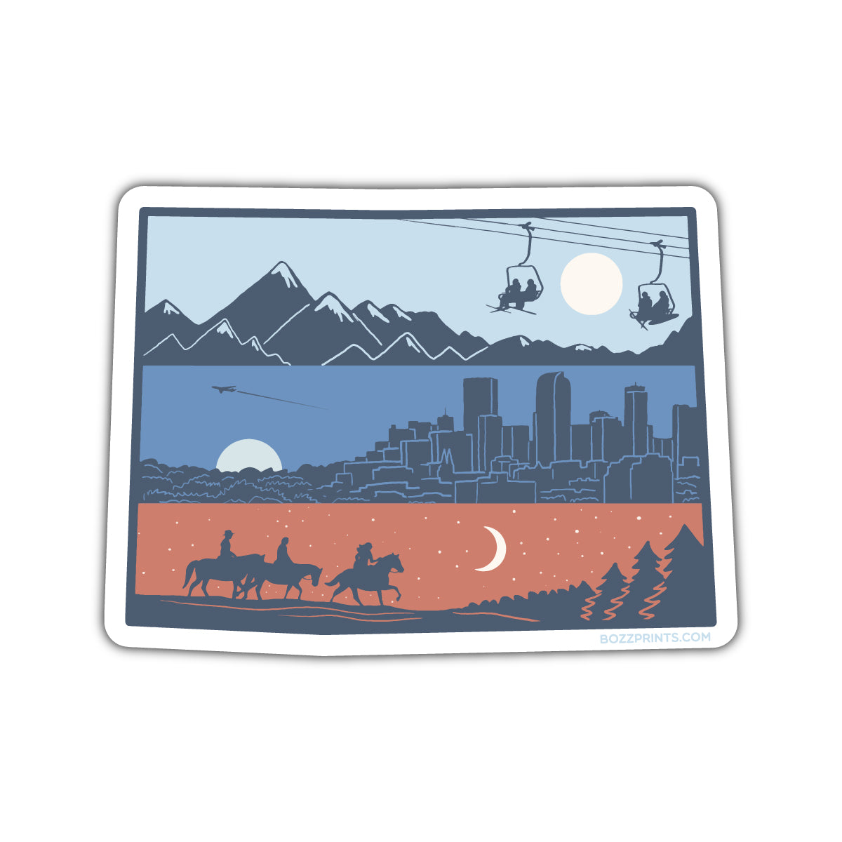Layers of Colorado - Bozz Prints