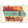 Layers of Iowa Postcard - Bozz Prints