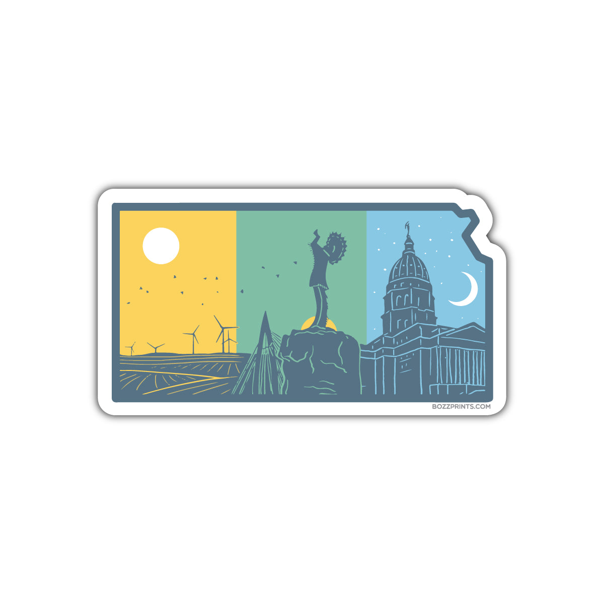 Layers of Kansas - Bozz Prints