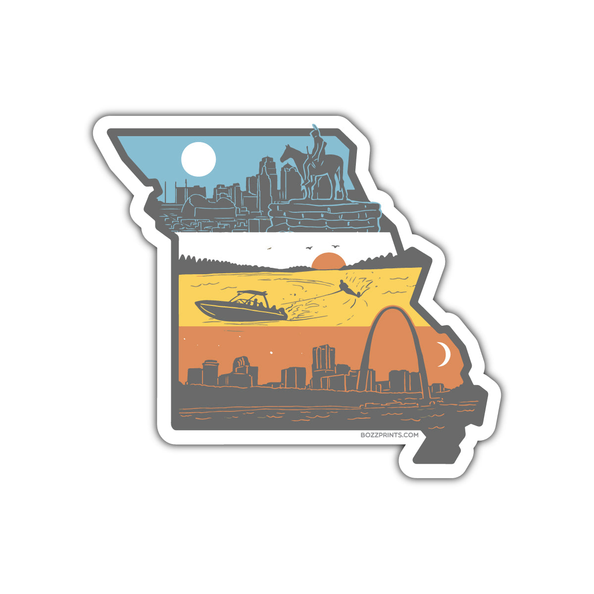 Layers of Missouri - Bozz Prints