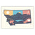 Layers of Montana Postcard - Bozz Prints
