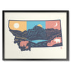 Layers of Montana Print - Bozz Prints
