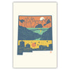 Layers of New Mexico Postcard - Bozz Prints