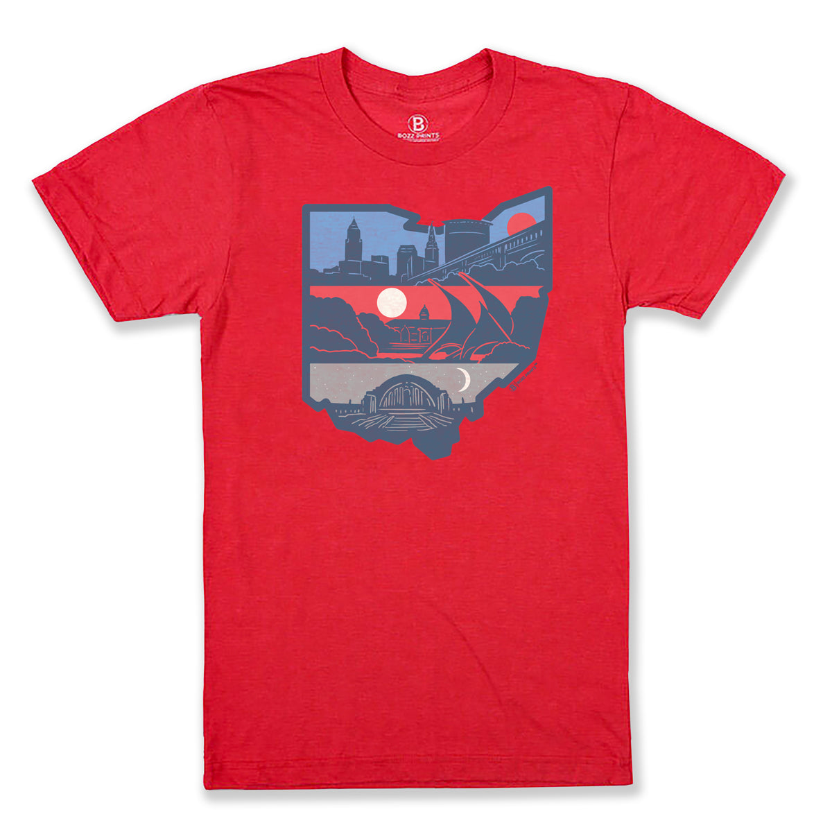 Layers of Ohio T-Shirt - Bozz Prints