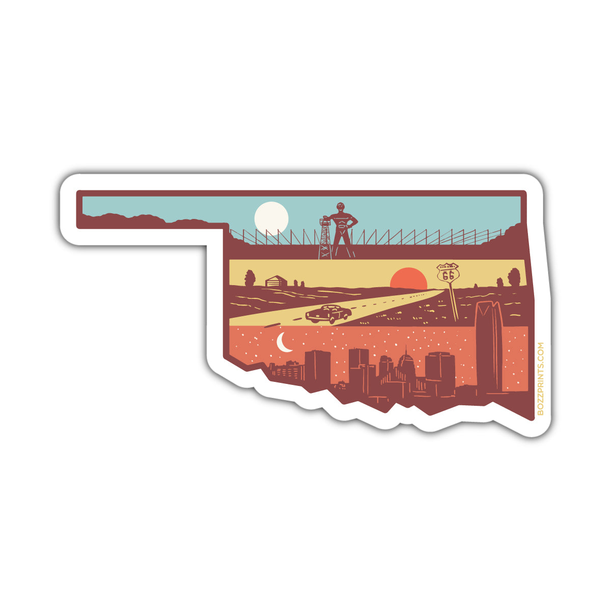 Layers of Oklahoma - Bozz Prints