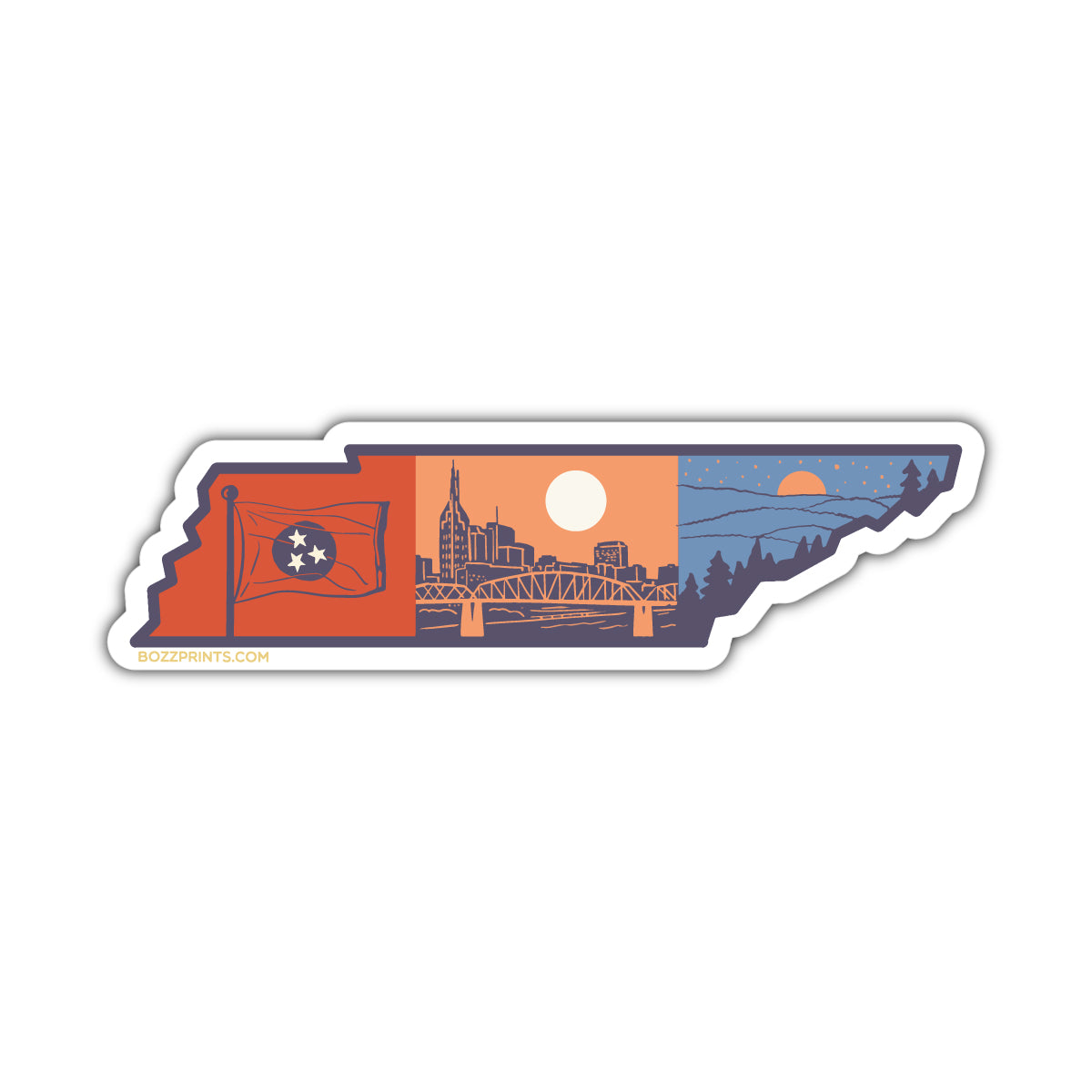 Layers of Tennessee - Bozz Prints