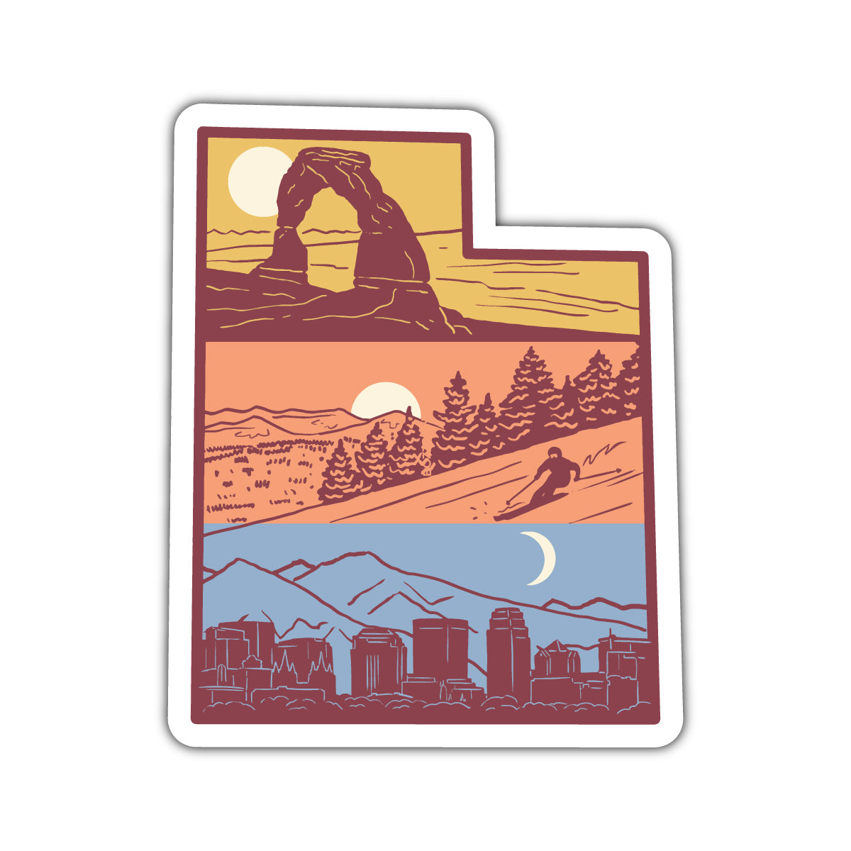 Layers of Utah - Bozz Prints